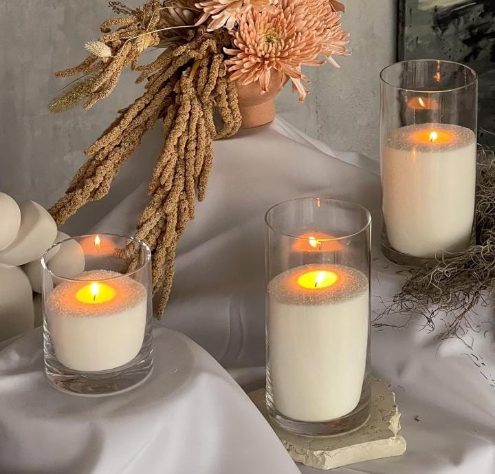 Nueva Luxury Vela En Polvo - Candle Sand