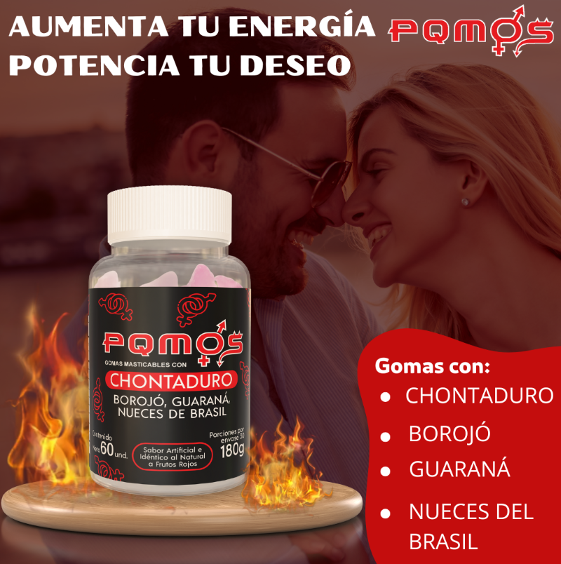 Gomitas Energizantes PQMOS