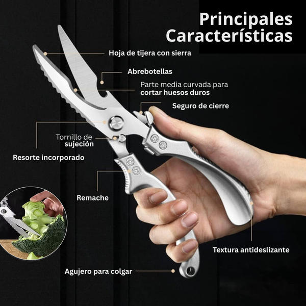 Tijeras Poderosas de Cocina
