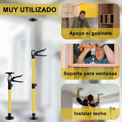 SOPORTE DE GATO TELESCOPICO - LEVANTA Y SOSTIENE DE FORMA PRECISA