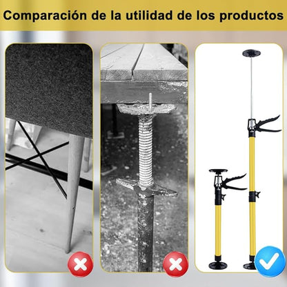 SOPORTE DE GATO TELESCOPICO - LEVANTA Y SOSTIENE DE FORMA PRECISA