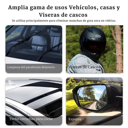 Removedor de gota seca de Vidrio para vehiculos