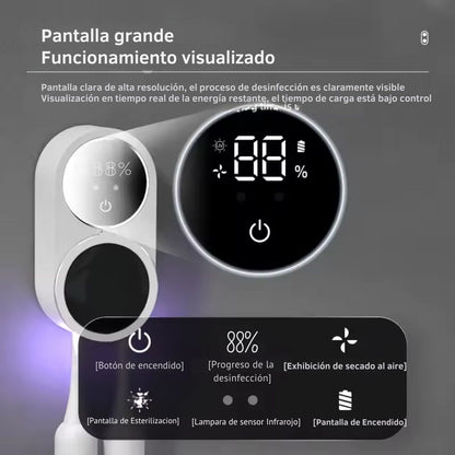 Esterilizador de Cepillo Dental con Apertura Inteligente