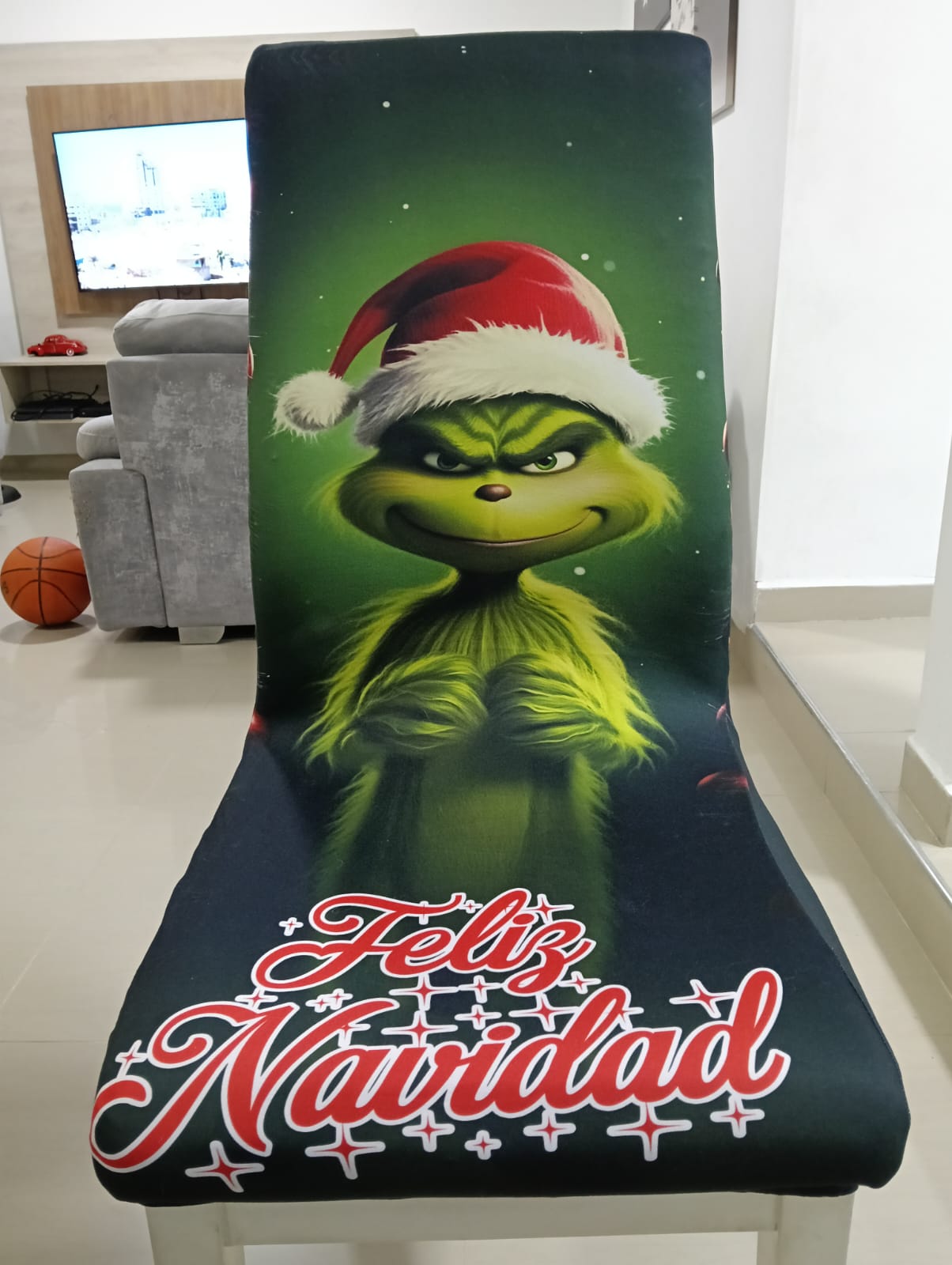 Set X4 O X6 Unidades Forros Protector Navideño Sillas de Comedor