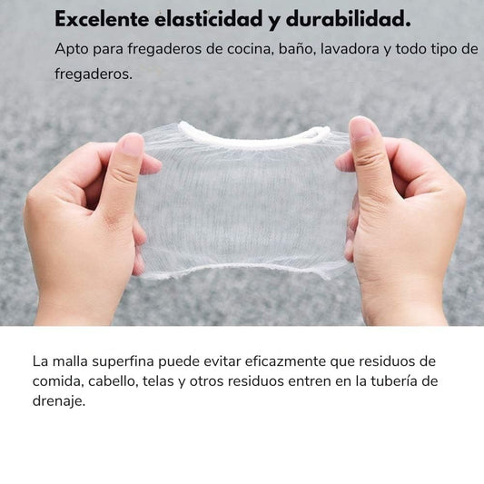 Filtros Desechables para Fregadero x100 Unidades