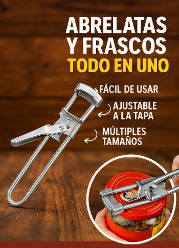 Abrelatas, Frascos, Botellas Maestro Todo en Uno