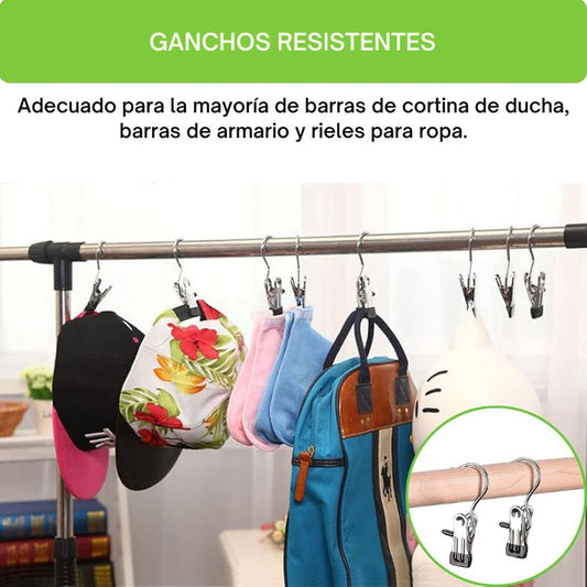 Clips Magia para Ropa X12 Unidades