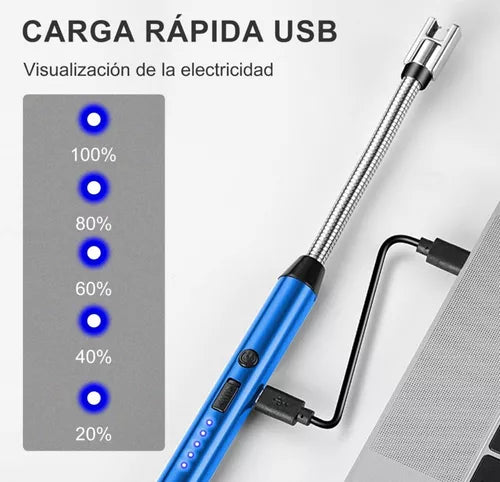 Encendedor PlasmaSave Eléctrico Recargable ¡PAGA 1 LLEVA 2!