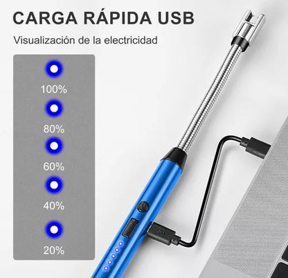 Encendedor PlasmaSave Eléctrico Recargable ¡PAGA 1 LLEVA 2!