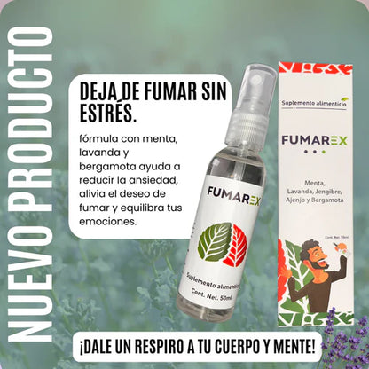 FUMAREX™ Solución Natural para Dejar de Fumar PAGA 1 Y LLEVAS 2
