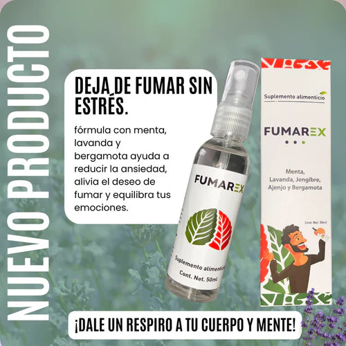 FUMAREX™ Solución Natural para Dejar de Fumar PAGA 1 Y LLEVAS 2