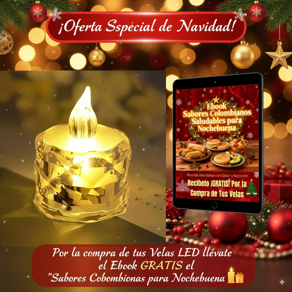 Set de Velas LED X 12 o X24 Unidades