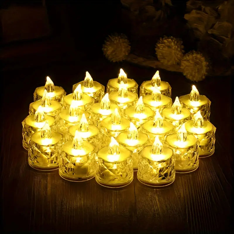 Set de Velas LED X 12 o X24 Unidades