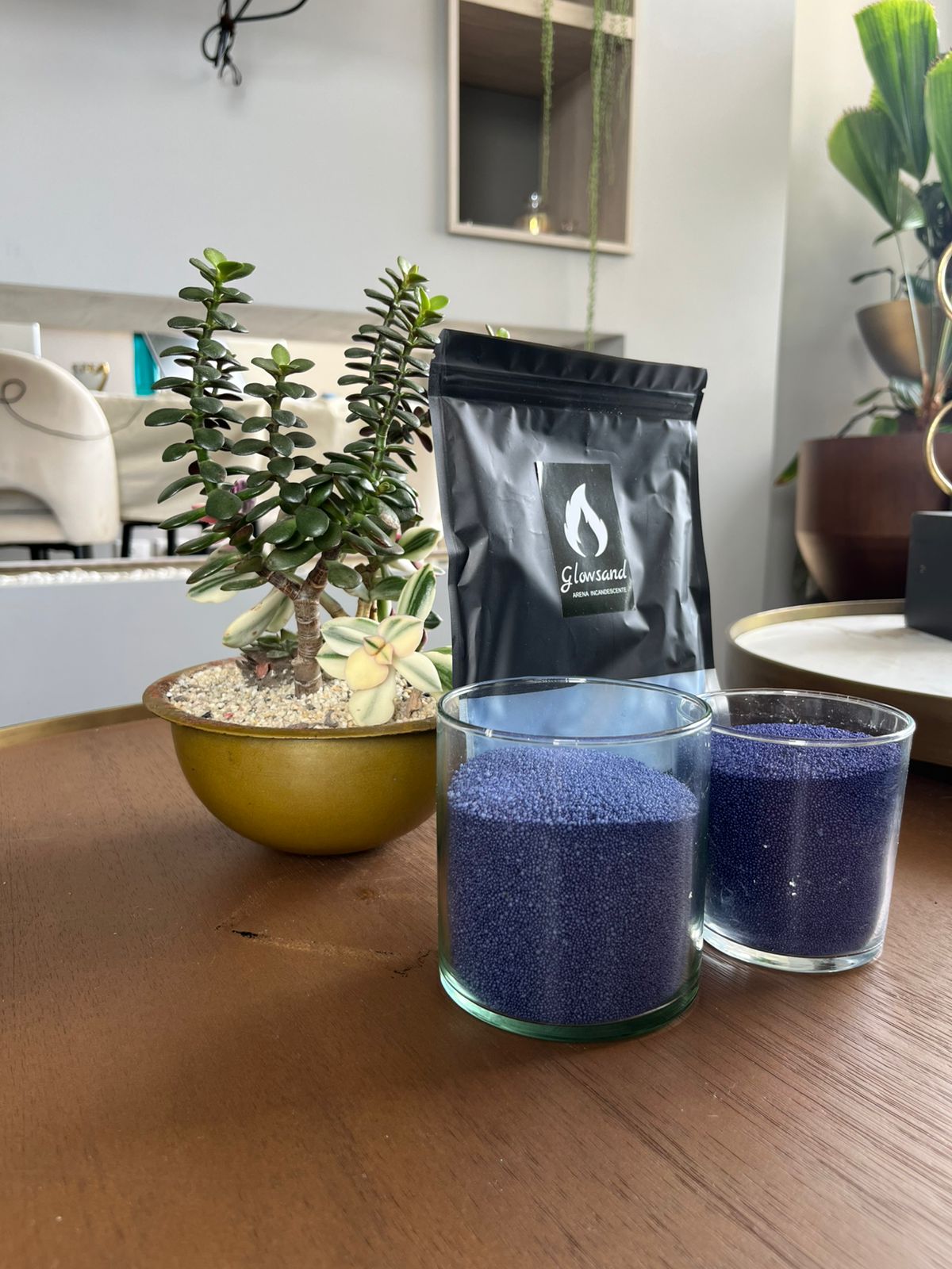 Vela en polvo Glowsand 1 Libra +10 Mechas