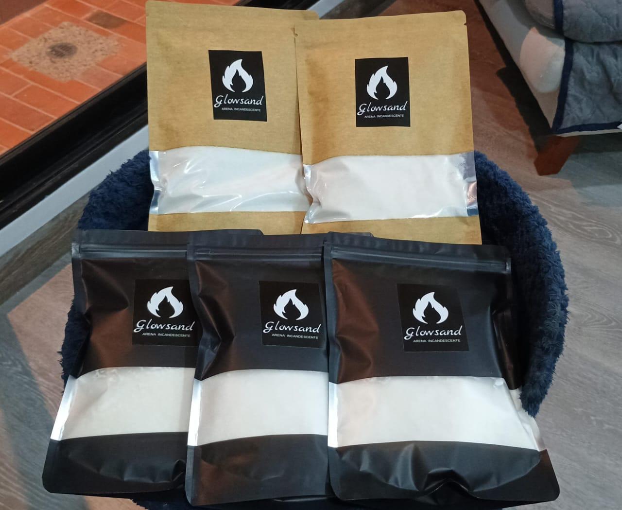 Vela en polvo Glowsand 1 Libra +10 Mechas