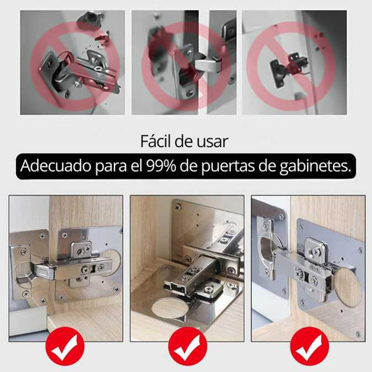 Kit de Reparación para Bisagras x4 Unidades