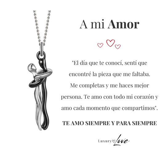 Collar Abrazo Eterno Ideal Para Amor y Amistad